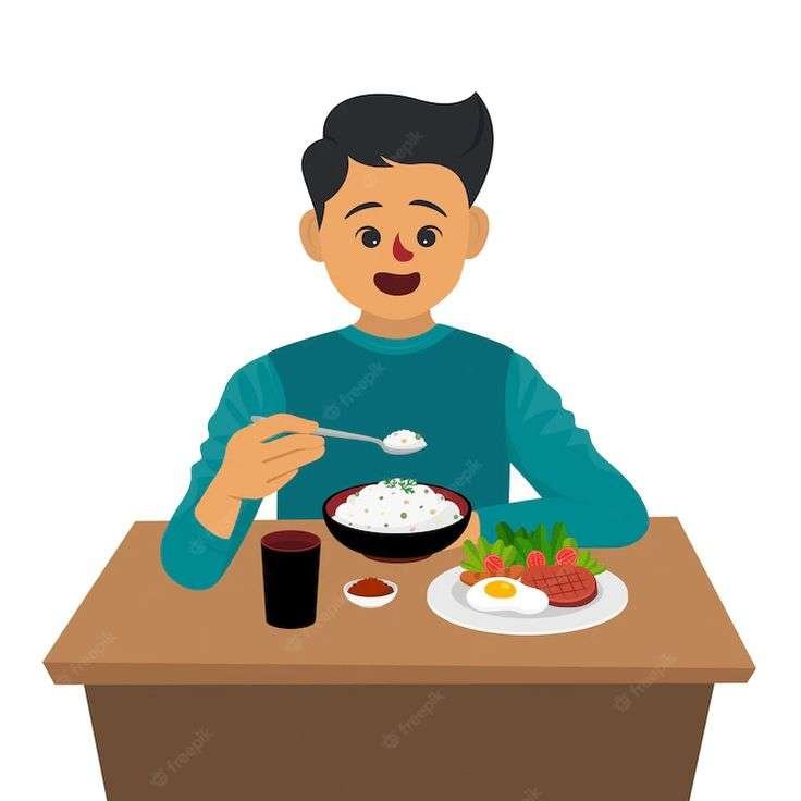 premium-vector-_-eating-cute-clipart-dinner-cartoon-lunch-drawing-breakfast-illustration-vector